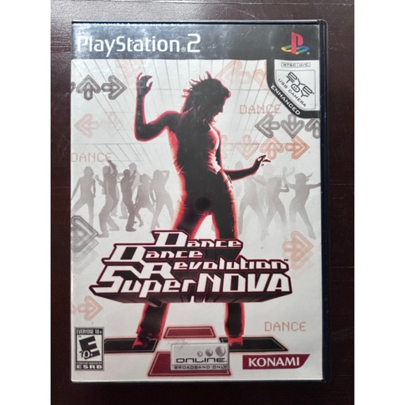Konami Other - Dance Dance Revolution SuperNOVA PS2 Konami PlayStation 2 Game-manual-Tested